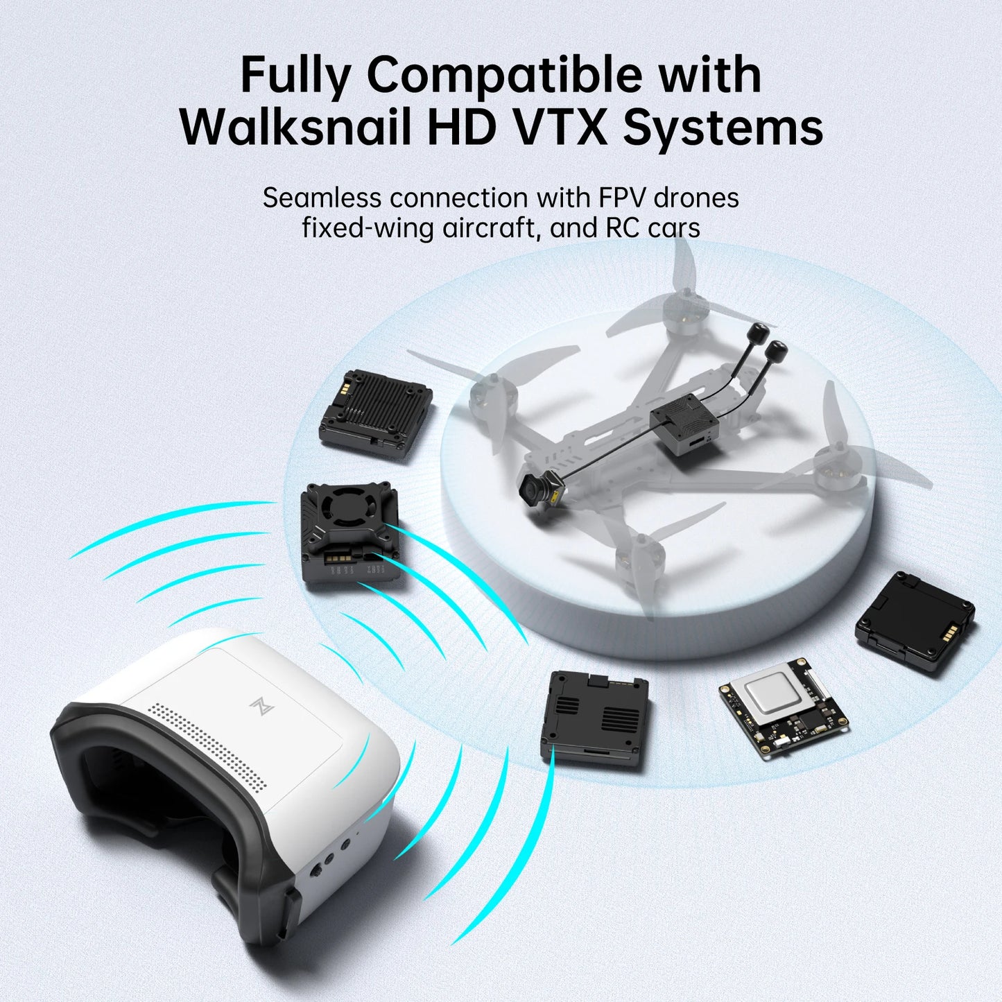 FPV Goggles L with Mini 1S Lite Module