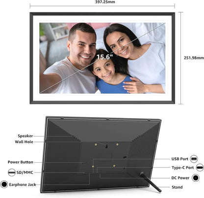 Smart 15.6 Inch Touchscreen Photo Frame 64GB WiFi