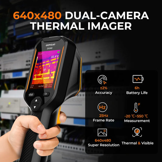 GH192 High-Resolution Thermal Imaging Inspection Camera