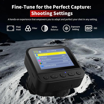 Portable Telescope Camera for Astrophotography and Zoom