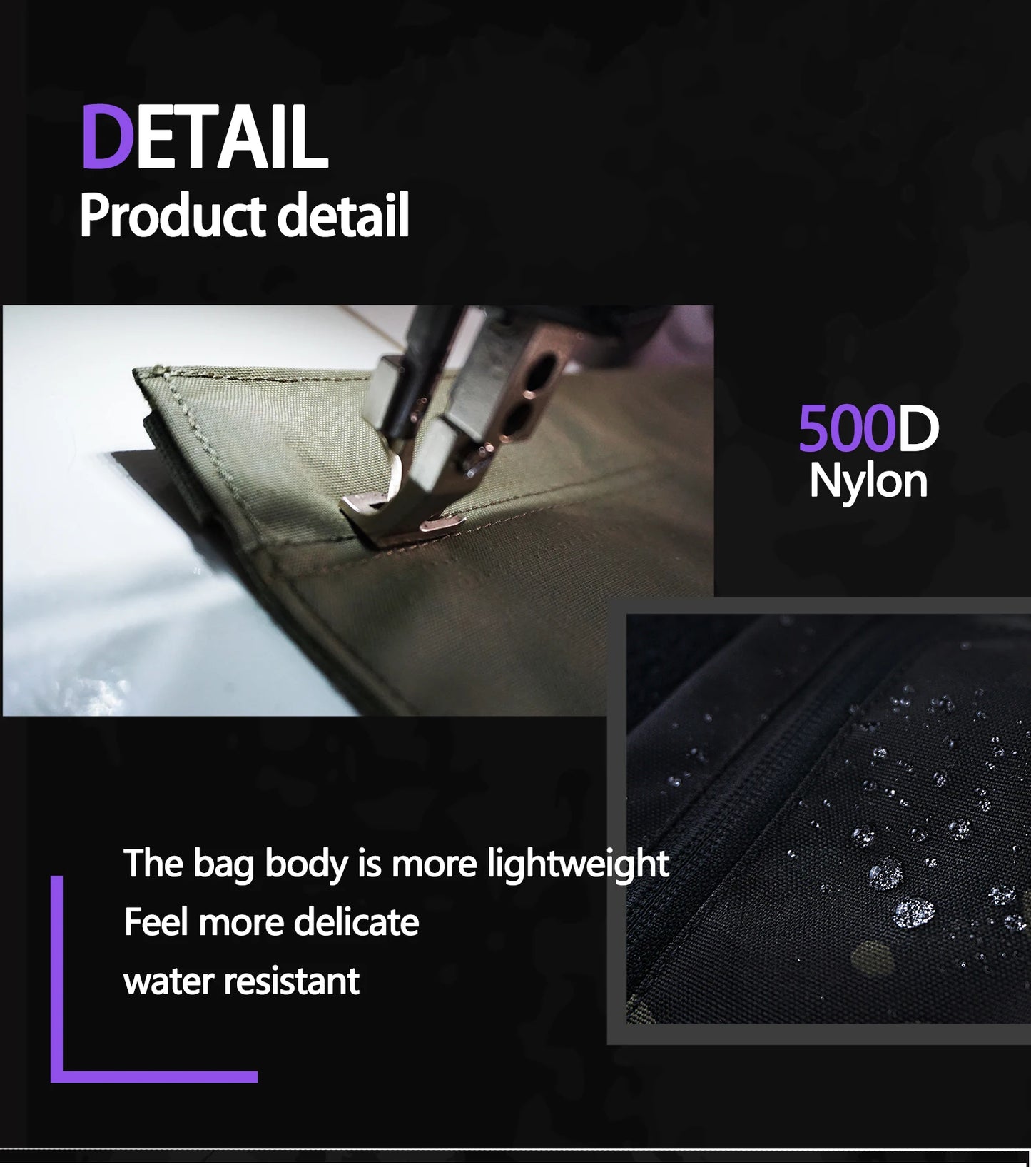Portable Tactical Chest Pack Molle Strap Utility Bag