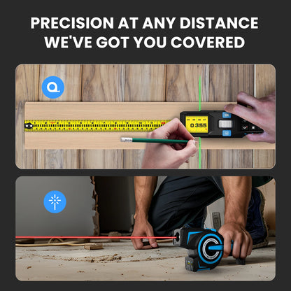 100m Laser Distance Meter with Bluetooth and Green Laser