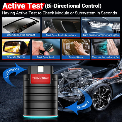 Bidirectional OBD2 Scanner ECU Coding Diagnostic Tool