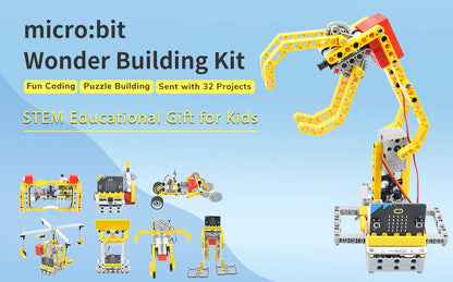 32-in-1 STEM Coding Robot Building Kit Blocks Set