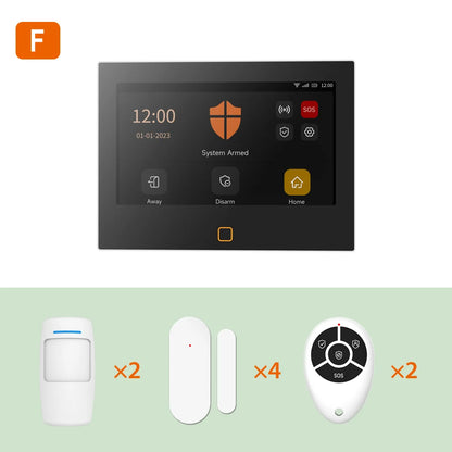 Smart Home 9-Piece Alarm System Works with Alexa