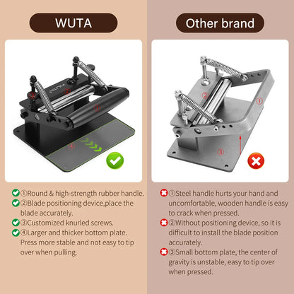 Manual Leather Skiving Machine for DIY Leatherwork