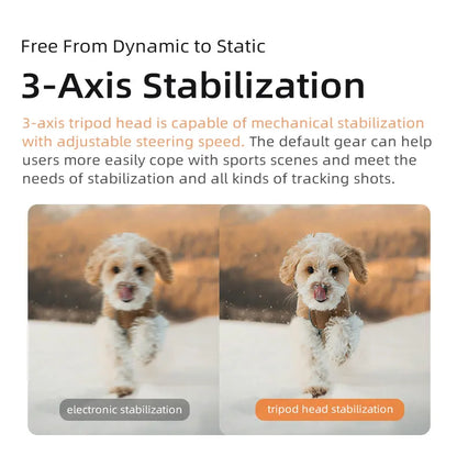 5K Pocket Vlogging Camera 3-Axis Stabilization Face Tracking