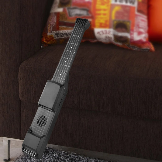 Portable Smart Electric Guitar 7 Frets MIDI Black