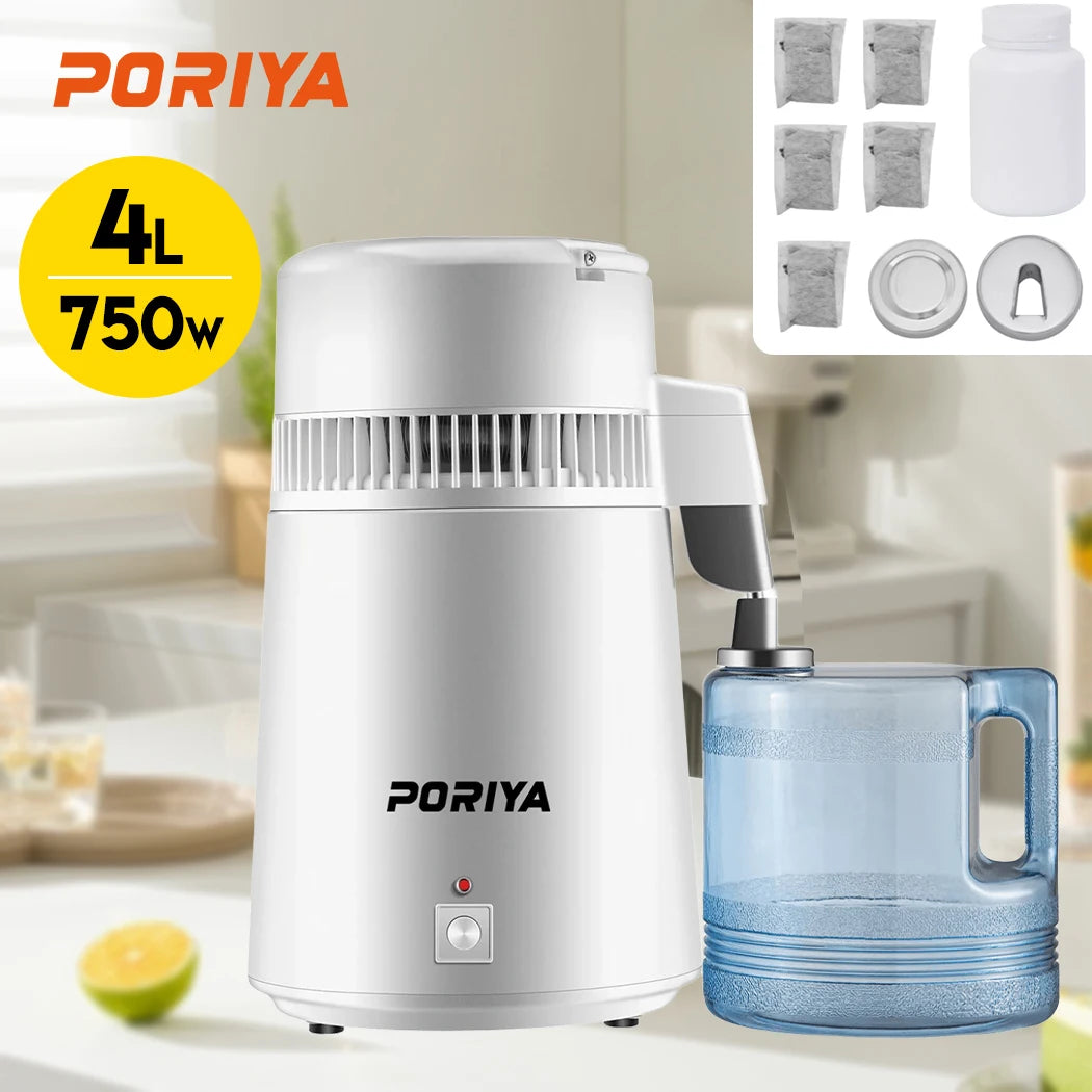 Electric 4L Water Purifier with Stainless Steel Tank