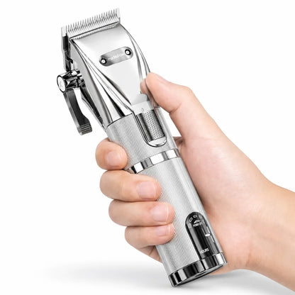 Professional Cordless Hair Clipper 7000RPM with LED Display
