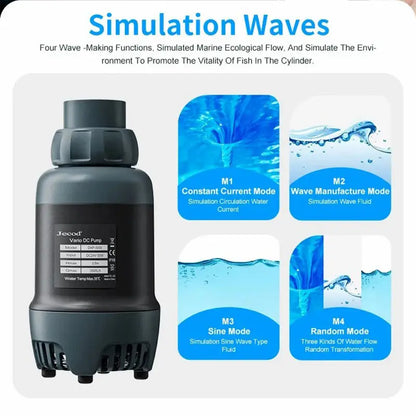 Smart Bluetooth Aquarium Water Pump Quiet Energy Efficient