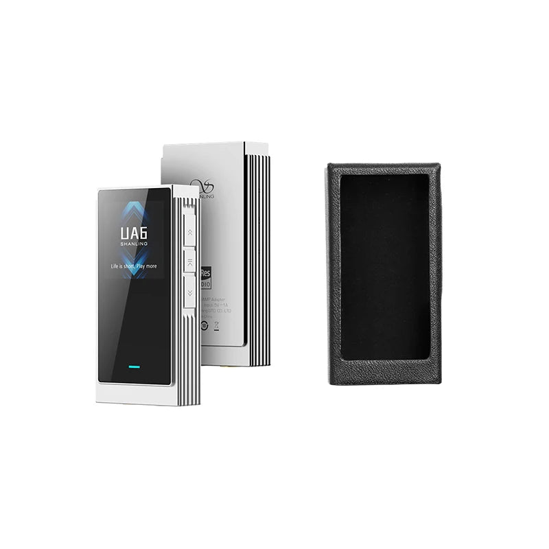 Hi Res Audio DAC Headphone Amplifier Balanced Output Silver