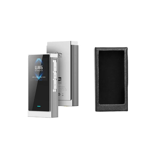 Hi Res Audio DAC Headphone Amplifier Balanced Output Silver