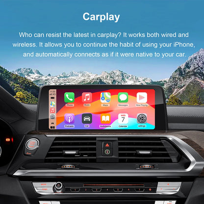 Wireless CarPlay Android Auto Adapter for BMW NBT