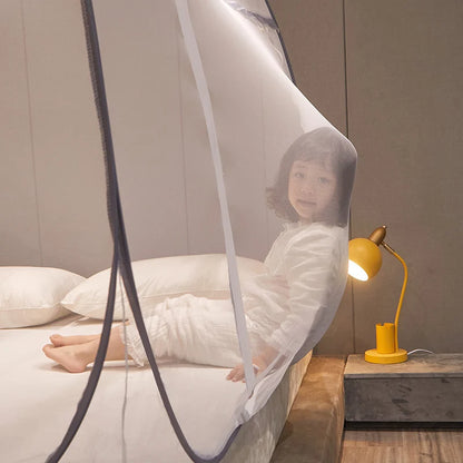 One Touch Pop Up Mosquito Net 180x200 Blue Full Cover