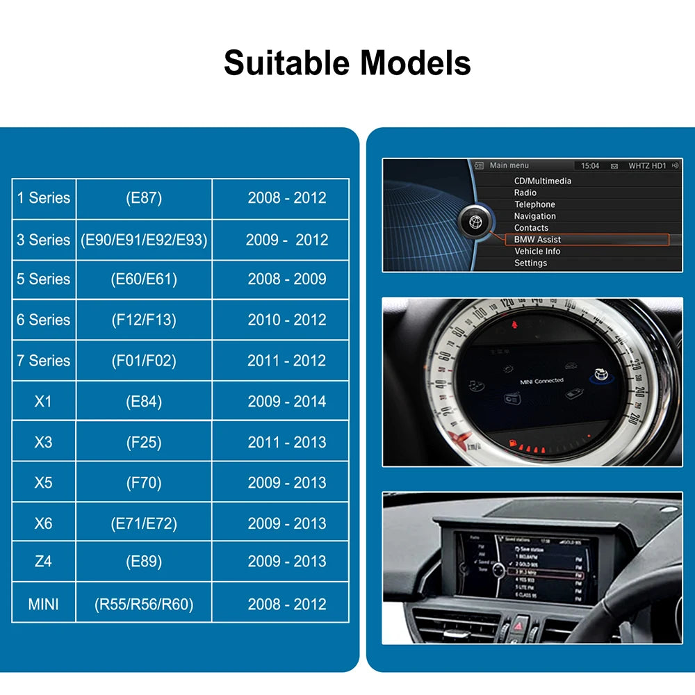 BMW CIC System Wireless CarPlay Android Auto Upgrade
