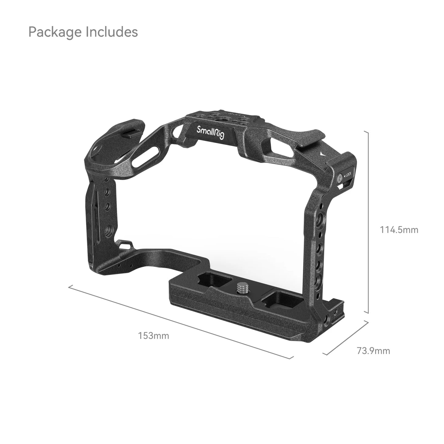 Camera Cage for Canon EOS R6 II Arca-Swiss Plate