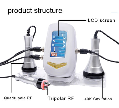 Ultrasonic Body Shaping and RF Facial Skin Tightening Device