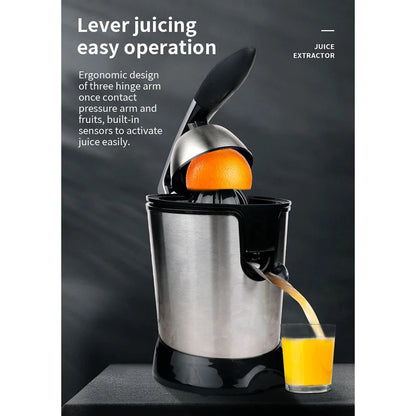 Portable Electric Juicer Blender with 400ml Stainless Steel Cup