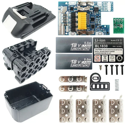 18V Lithium Battery Case with PCB Protection Housing Shell