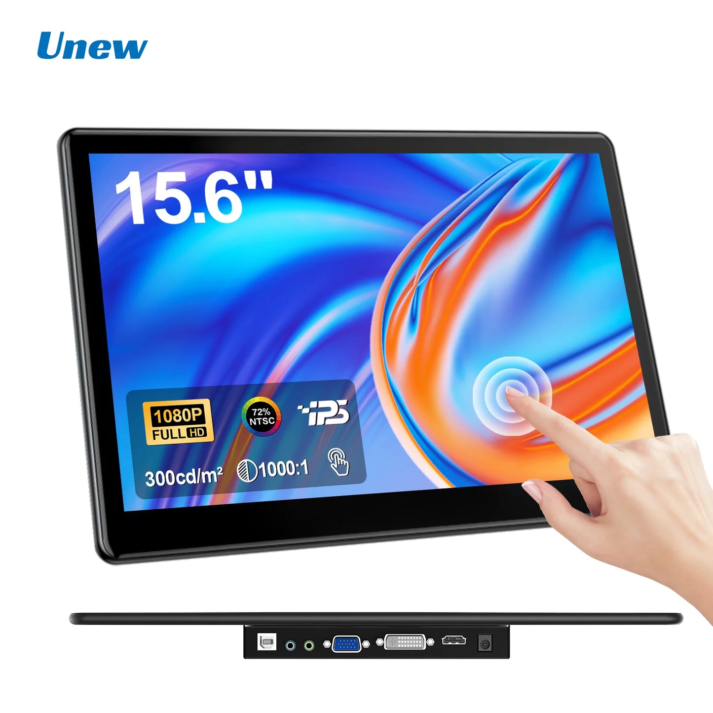 15.6 Inch Full HD Touchscreen IPS Portable Monitor