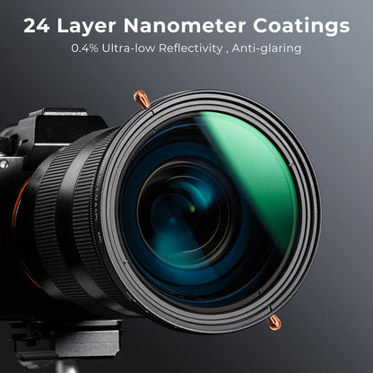 67mm Variable ND2-ND32 CPL 2in1 Camera Lens Filter