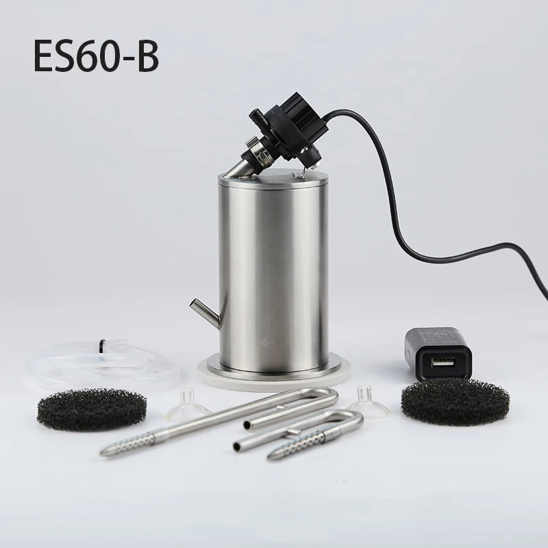 Aquarium Water Pump with Premium Stainless Steel Filter