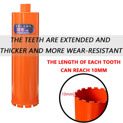 Welded Diamond Core Drill Bit for Reinforced Concrete Drilling