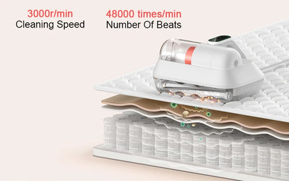 Handheld Mite Remover Vacuum with UV Sterilisation 14kPa