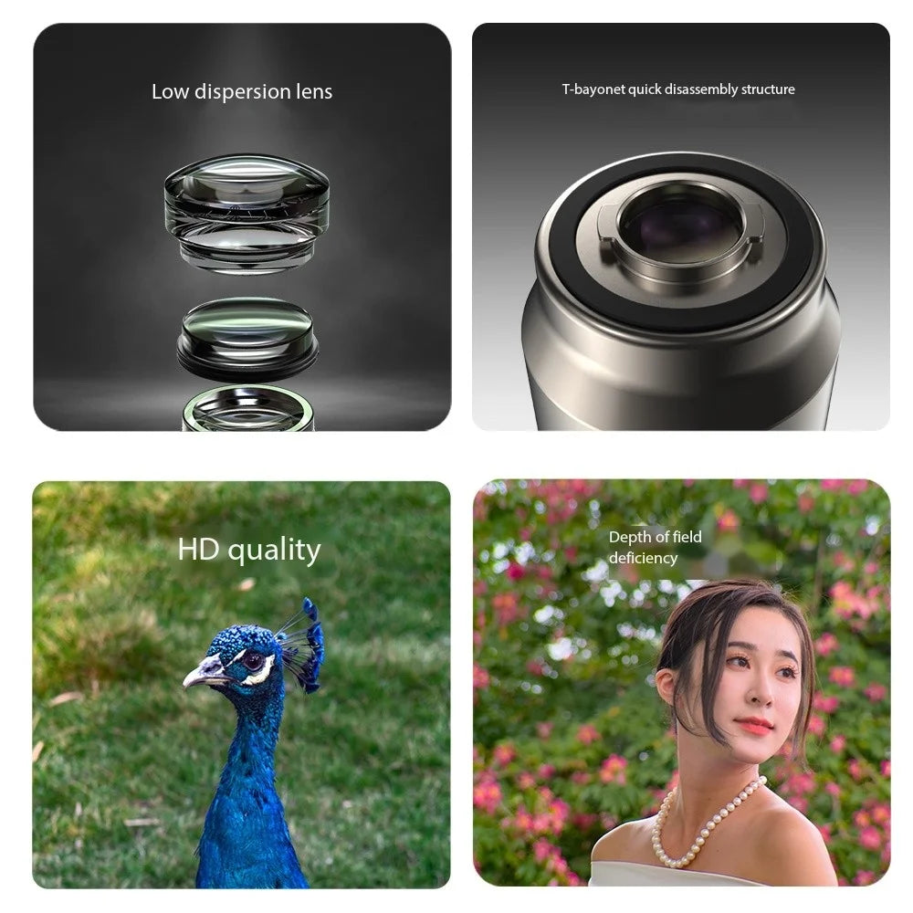 135mm Telephoto Portrait Lens for Mobile Phones