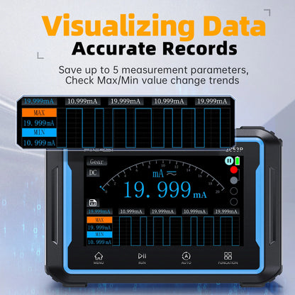 3-in-1 50MHz Digital Oscilloscope with Multimeter Touchscreen