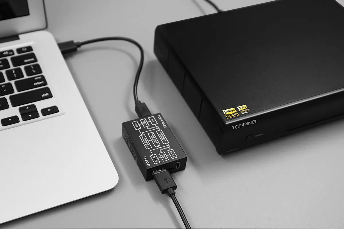 High Performance USB Audio Isolator Ground Loop Noise Eliminator