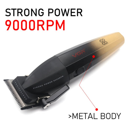 Professional Hair Clipper with Ceramic Blade and USB Charging