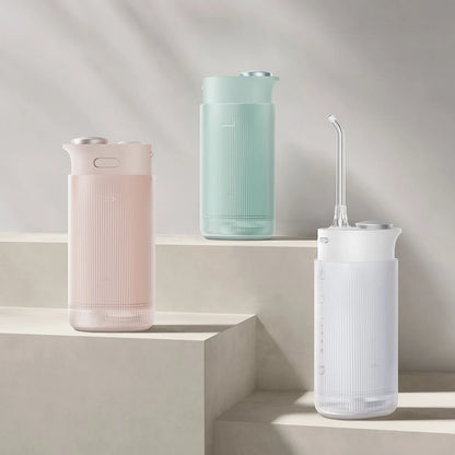 Portable Electric Water Flosser 200ml with 4 Cleaning Modes