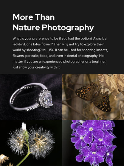 Professional Macro Ring Flash for Canon Nikon Pentax DSLR