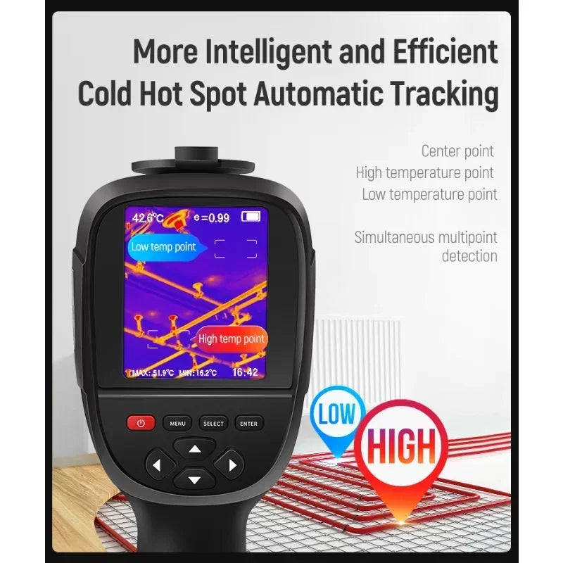 Portable 256×192 Infrared Thermal Imager