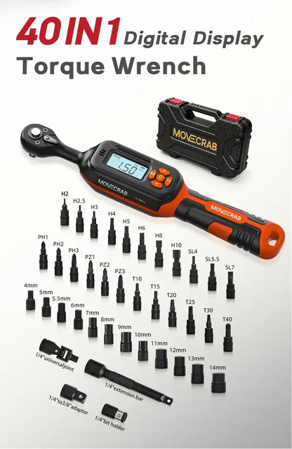Professional Bicycle Torque Wrench Set 40 Piece
