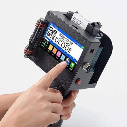 Portable Handheld Thermal Inkjet Printer with 2 Inks