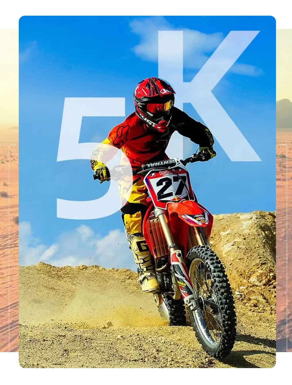 Action Cam for Helmet and Bike Recording