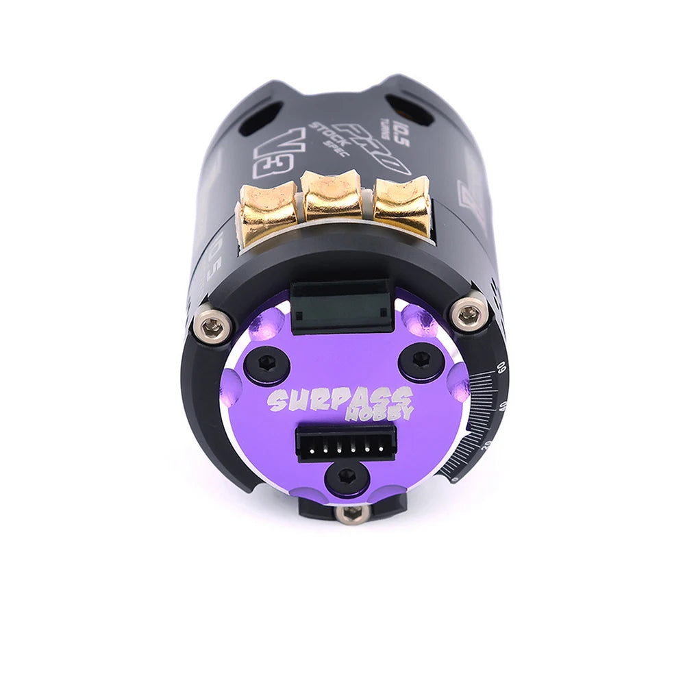 8.5T Sensored Motor and ESC Combo for RC Racing