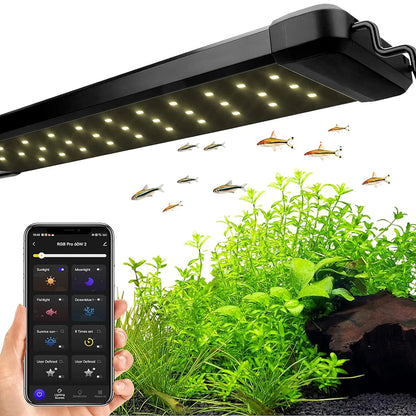 Smart Aquarium LED Light 90cm Bluetooth App Control Full Spectrum LED