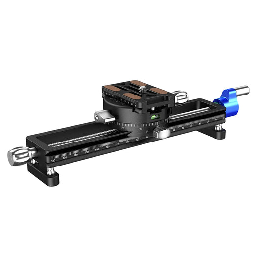 Portable SLR Camera Slider Rail Quick Mount Tripod Plate