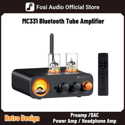 Integrated Bluetooth Tube Amplifier for Passive Speakers