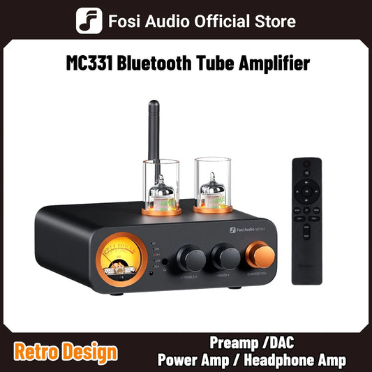 Integrated Bluetooth Tube Amplifier for Passive Speakers
