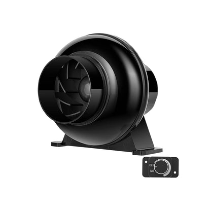 4 Inch Inline Duct Ventilation Fan with Speed Controller