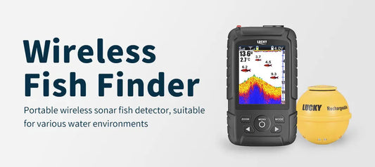 Wireless Portable Fish Finder with 45m Depth Capability
