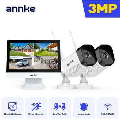 Outdoor WiFi Security Cameras with Night Vision and Audio