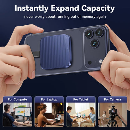 1TB Magnetic Portable SSD 2000MB/s for iPhone