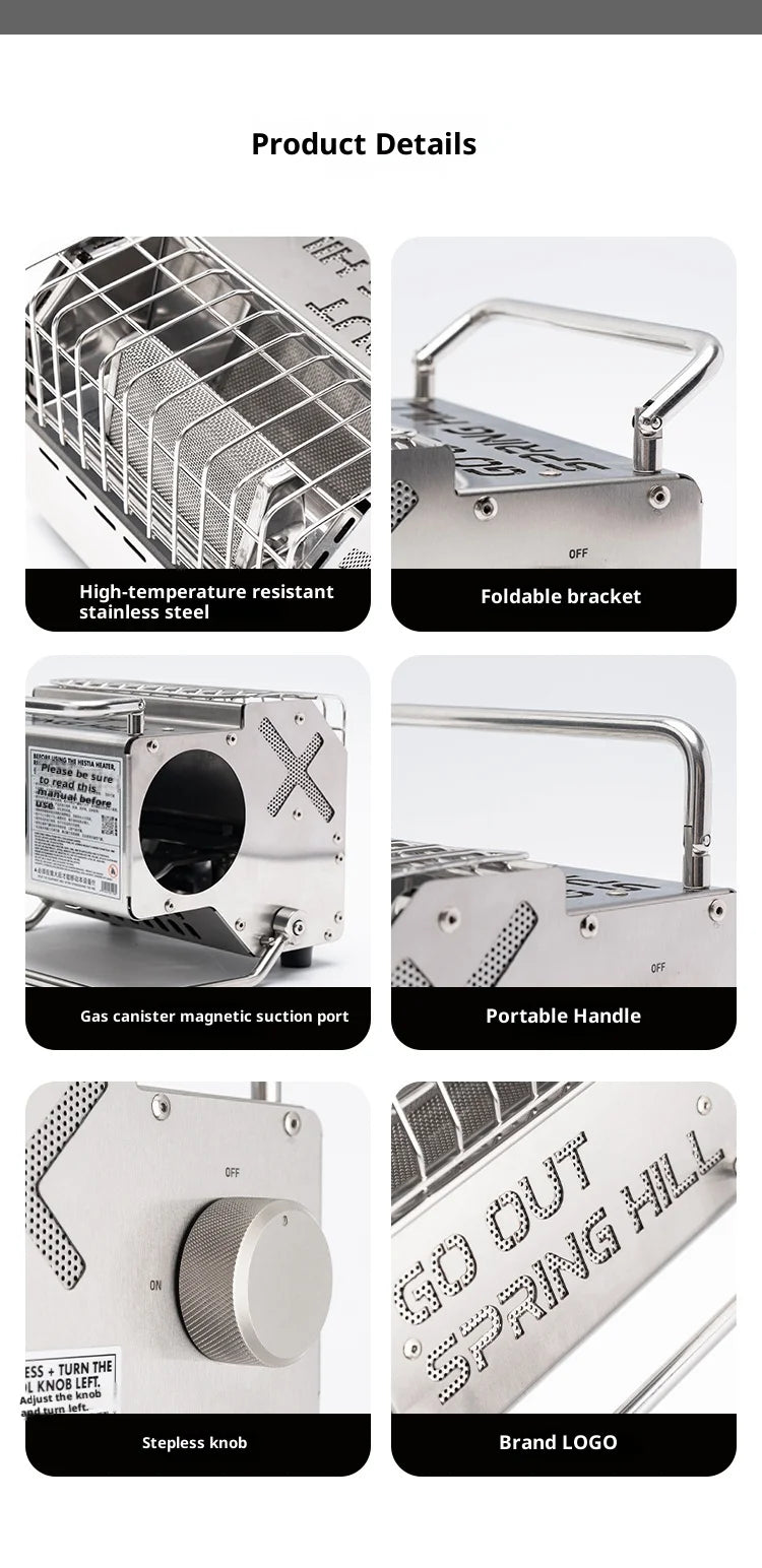 Portable Mini Gas Camping Stove Outdoor Heater