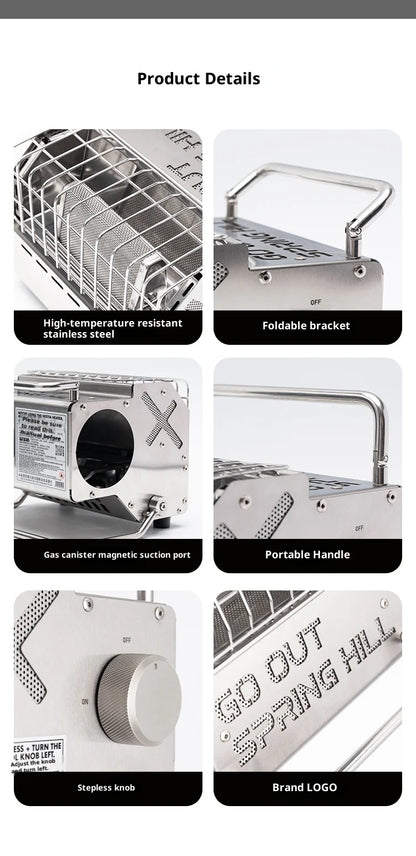 Portable Mini Gas Camping Stove Outdoor Heater
